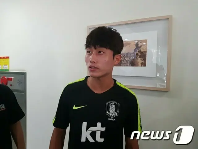 ＜2018ア大会＞男子サッカーMFチャン・ユノ「最初で最後のアジア大会…悔いなく金を獲りたい」