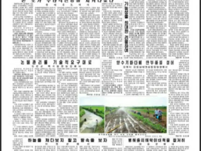 北朝鮮も観測以来最も厳しい高温現象…高温・日照り対策を強化