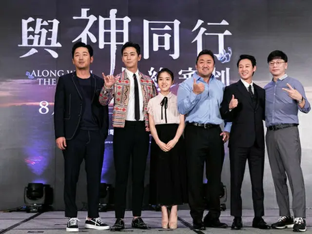 映画「神と共に－因と縁」、アジアPRも大盛況！メディア200社以上が”殺到”（提供:OSEN）