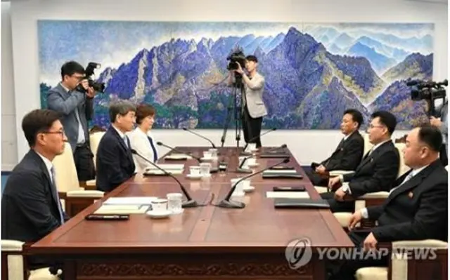 ７月４日に開かれた南北山林協力に関する分科会議の様子（資料写真）＝（聯合ニュース）