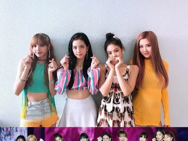 韓国ガールズグループのブランド評判2018年8月のビッグデータを分析した結果、1位は「BLACKPINK」、2位は「TWICE」、3位は「Red Velvet」となった。（提供:OSEN）