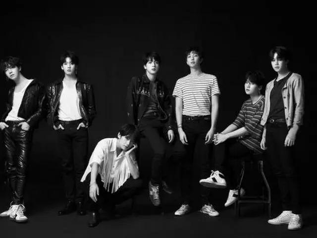 ボーイズグループのブランド評判2018年8月のビッグデータ分析結果、1位になった「防弾少年団」。（提供:OSEN）