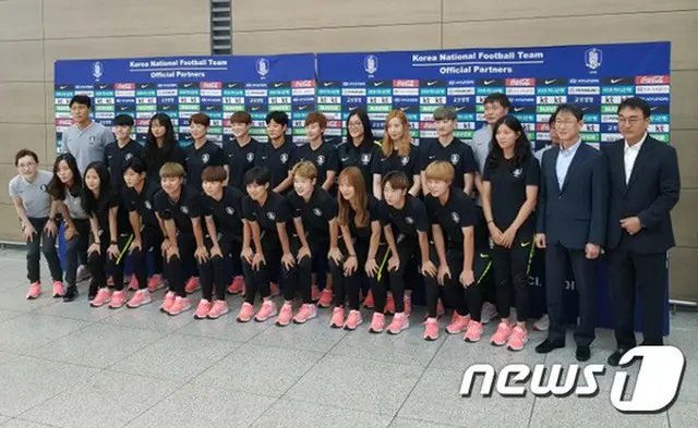＜2018ア大会＞韓国女子サッカー、決戦の地に向け出国
