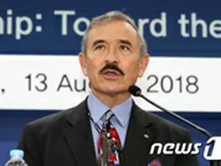 駐韓米大使、終戦宣言への言及は「時期尚早」