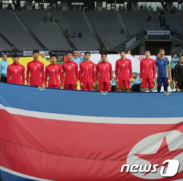 ＜2018ア大会＞北朝鮮男子サッカー、初戦ミャンマーと引き分け（提供:news1）