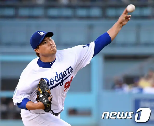＜MLB＞“見事な復帰戦”リュ・ヒョンジン、6イニング6K無失点と好投（提供:news1）