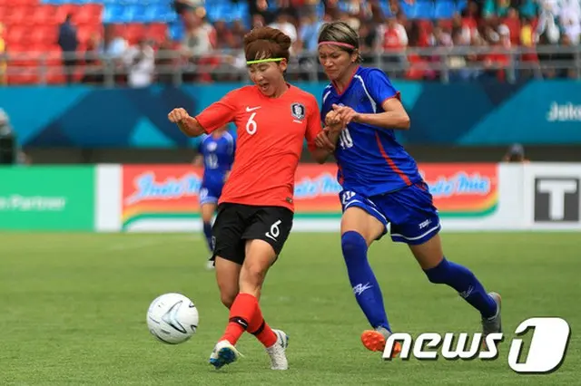 ＜2018ア大会＞女子サッカー韓国、台湾に2-1勝利…イ・ミナ（INAC神戸）ら主軸を全員投入