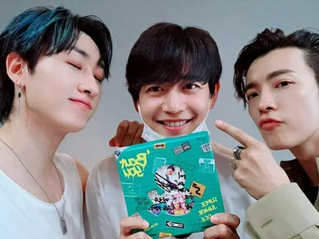 韓国ユニット「SUPER JUNIOR-D＆E」の二人が、事務所の後輩「SHINee」ミンホへの愛情を爆発させた。（提供:OSEN）