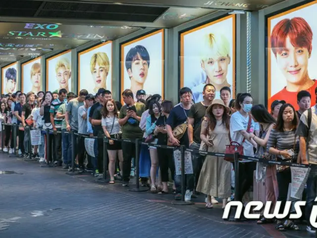 韓国訪れた中国人観光客、ことし上半期52%急増