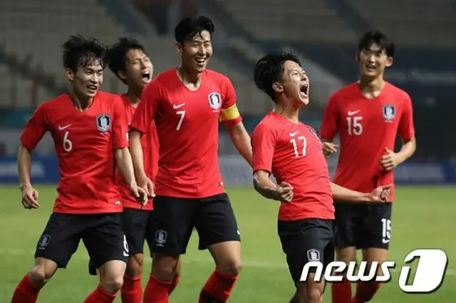 ＜2018ア大会＞サッカー韓国代表、イラン下し8強進出