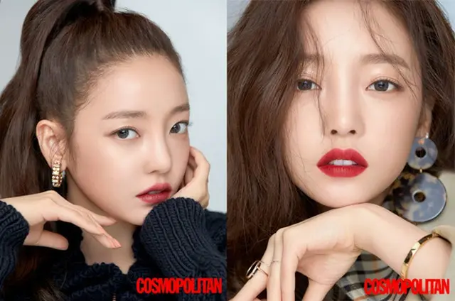 韓国歌手兼女優ク・ハラの画報がファッション誌「COSMOPOLITAN」9月号を通じて公開された。（提供:OSEN）