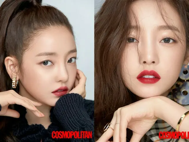韓国歌手兼女優ク・ハラの画報がファッション誌「COSMOPOLITAN」9月号を通じて公開された。（提供:OSEN）