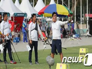 ＜2018ア大会＞韓国男子アーチェリー、団体戦でチャイニーズ・タイペイに敗れ銀メダル