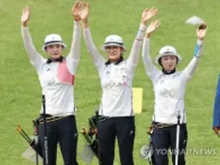 アーチェリー女子リカーブ団体　韓国が６連覇＝アジア大会