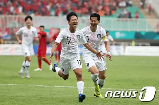 ＜2018ア大会＞男子サッカー韓国、海外組4人が同時出場…イ・スンウ「相手も嫌がるようだ」