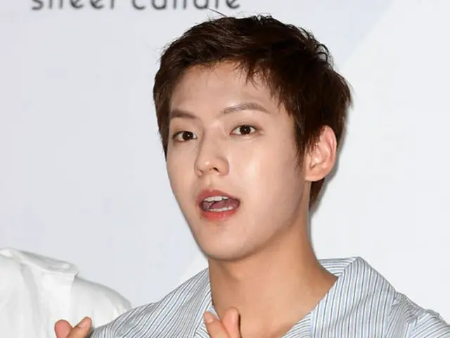 韓国ボーイズグループ「BTOB」メンバーのミンヒョクが義務警察に合格し、ウングァンに続いて入隊することになる。（提供:OSEN）