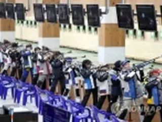 世界射撃選手権　女子エアライフル団体で韓国が初優勝