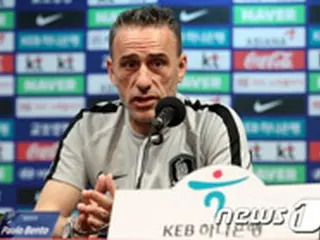 ＜サッカー＞韓国代表ベント監督、今夜デビュー戦へ「ソン・フンミンを先発で出場させる」
