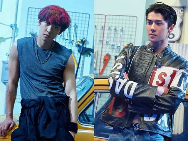 「EXO」初のデュオCHANYEOL＆SEHUN、新曲「We Young」発表（提供:OSEN）