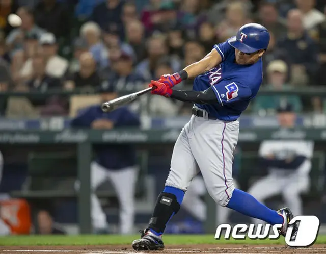 ＜MLB＞レンジャーズ所属チュ・シンス、1安打1四球＝チームは黒星