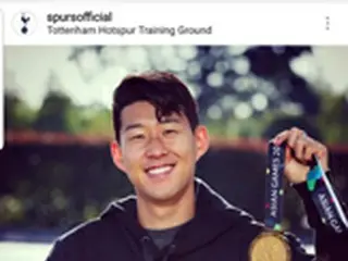 ＜サッカー＞“おかえり”トッテナム、“兵役免除”ソン・フンミンのクラブ復帰を祝福