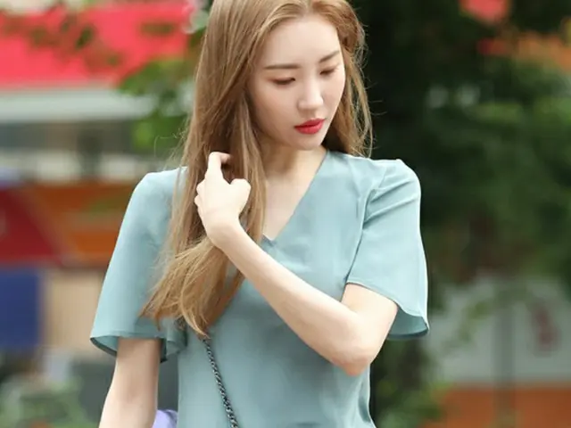めまいを訴えた韓国歌手ソンミ（元Wonder Girls）が、週末まで休むことになった。（提供:news1）