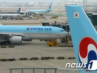 大韓航空、21日から台風被害の大阪路線の運航再開