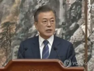 文大統領「３２年夏季五輪の南北共同招致へ協力」　金委員長と会見