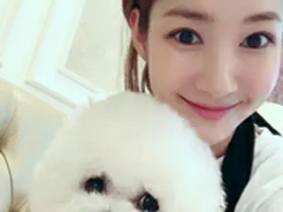 女優パク・ミニョン、愛犬との写真公開