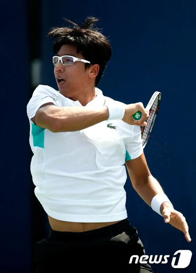 ＜テニス＞チョン・ヒョン、“18歳”カナダのアリアシムに敗北…成都オープン2回戦で敗退