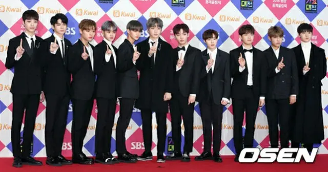 韓国ボーイズグループ「Wanna One」側が、マネジャーによるファン暴行騒動について公式謝罪をした。（提供:OSEN）