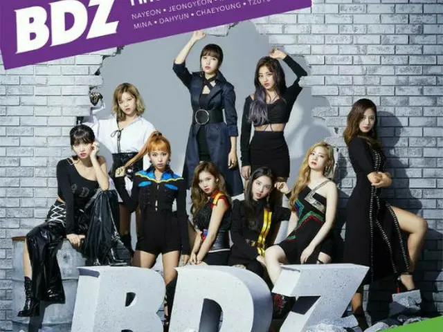 台風により、「TWICE」の日本アリーナツアー千葉・幕張公演が中止となった。（提供:OSEN）