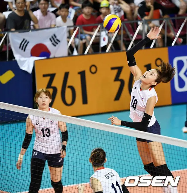 韓国女子バレー代表、米国に1-3の逆転負け＝世界選手権3連敗（提供:OSEN）