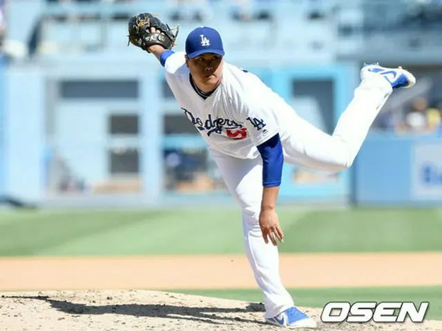 ＜MLB＞ドジャースのリュ・ヒョンジン、NLDS第1戦で先発登板へ（提供:OSEN）