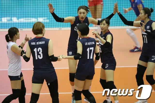 女子バレー韓国、世界女子バレーボール選手権大会4勝1敗…ベスト16進出ならず