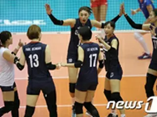 女子バレー韓国、世界女子バレーボール選手権大会4勝1敗…ベスト16進出ならず