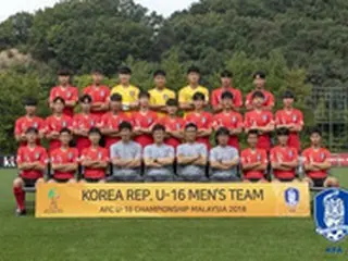 韓国U-16サッカー代表チーム、AFC U-16決勝進出ならず…