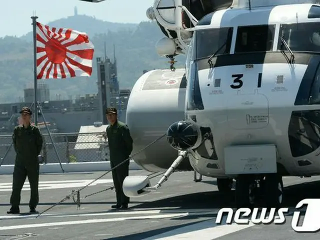 北朝鮮メディア「日本・自衛隊艦艇の旭日旗、断固として不許可にすべき」（提供:news1）
