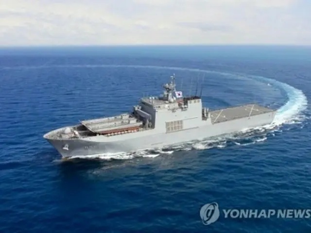 韓国海軍の艦艇＝（聯合ニュース）