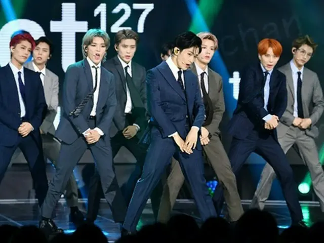 韓国アイドルグループ「NCT 127」が「THE SHOW」カムバック同時に1位を獲得した。（提供:OSEN）