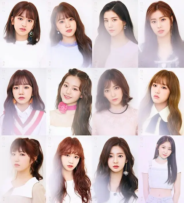 日韓プロジェクトガールズグループ「IZ*ONE」が、夢幻的な魅力を放った。（写真提供:OSEN）