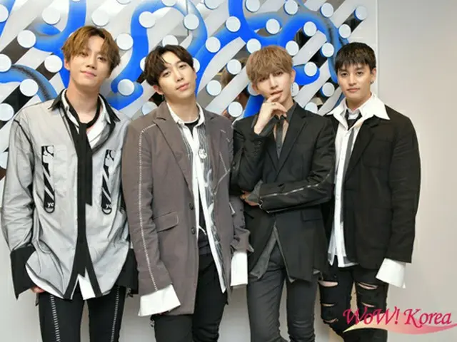 「U-KISS」左からジュン、フン、キソプ、イライ