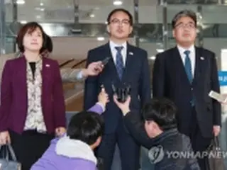 北朝鮮と山林協力協議　韓国代表団が開城の共同連絡事務所へ出発