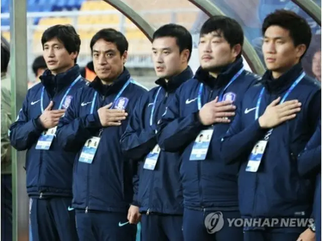U－19韓国代表のコーチ陣（資料写真）＝（聯合ニュース）