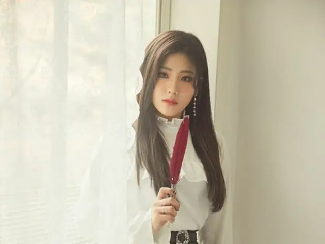 韓国ガールズグループ「gugudan」メンバーで、現在活動中断中のヘヨンの今後の活動に関して明らかになった。（提供:OSEN）
