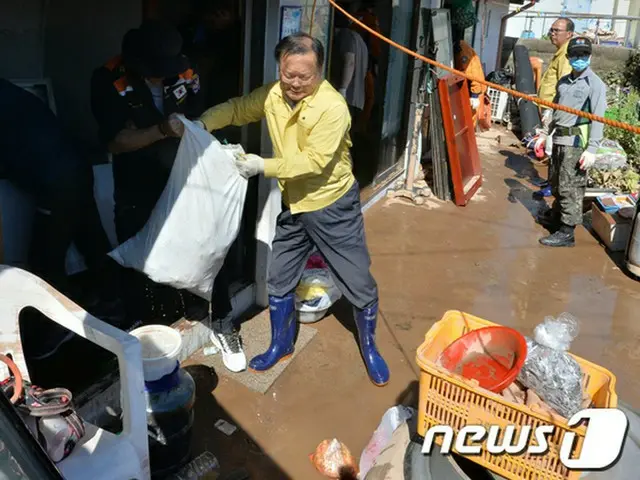 韓国政府、台風25号被害の復旧に2360億ウォン支援へ