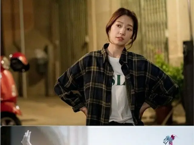 新ドラマ「アルハンブラ宮殿の思い出」に出演する韓国女優パク・シネのスチールカットが初めて公開された。（写真提供:OSEN）
