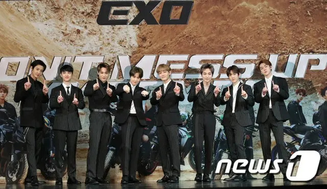 「EXO」、1年2か月ぶりのフルアルバムでカムバック「とてもドキドキし緊張する」