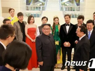 金正恩氏、中国芸術団の公演を観覧「中朝親善のさらなる発展を確信」