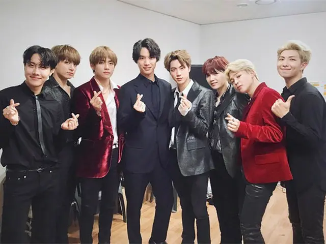 日韓スターの共演！福士蒼汰＆「防弾少年団」の豪華ショットが話題